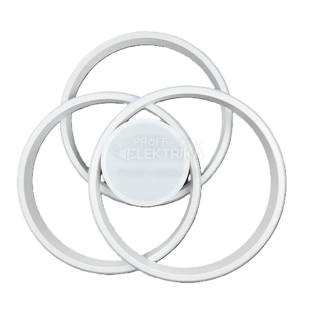 Фото 3 Світильник LED FORSAGE пульт коло 100W 3000-5000K IP20 білий Violux 220775