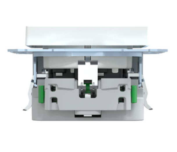 Фото 4 MERTEN SM Розетка силова 16 A із зарядкою USB A+C 3 A активно-білий MTN2367-0325