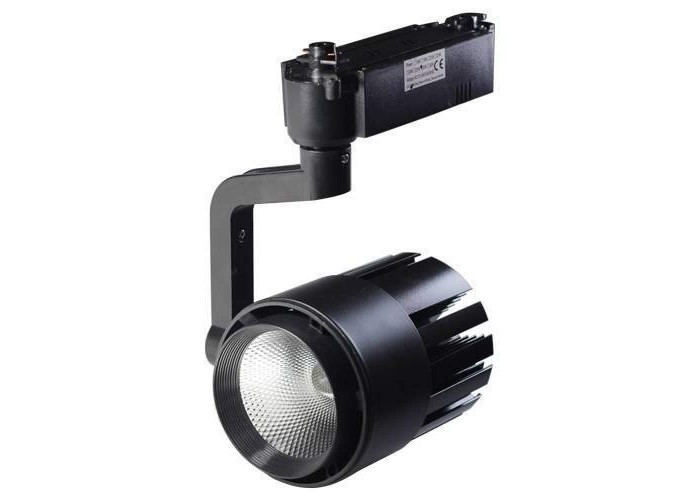 Фото Светильник трековый COB LED 20W тёплый Черный LEDMAX