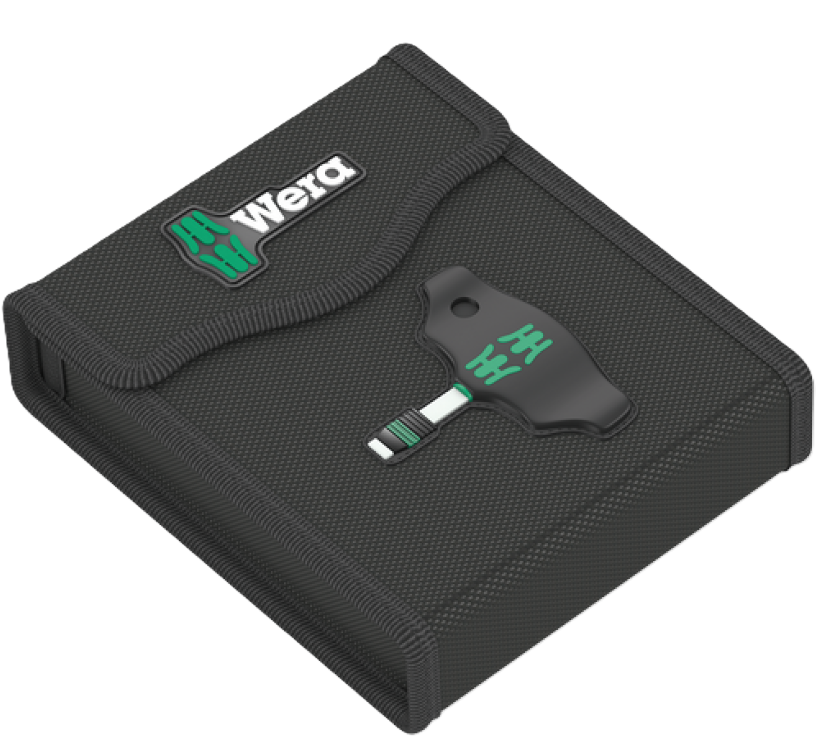 Фото 3 Набор с поперечной ручкой и битами WERA Kraftform Kompakt 400 05057470001