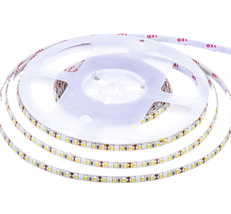 Фото Світлодіодна стрічка LED 120Lm IP33 smd3528 12V 50m NWhite AVT