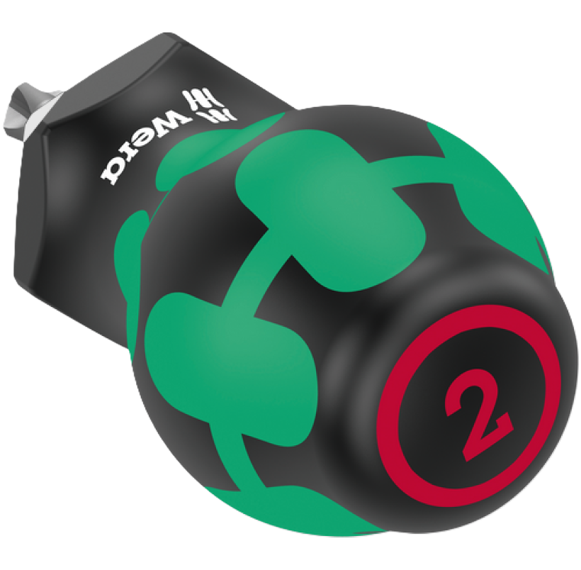 Фото 2 Отвертка крестовая для карбюраторов WERA 350 PH Stubby PH2×54 мм 05008851001