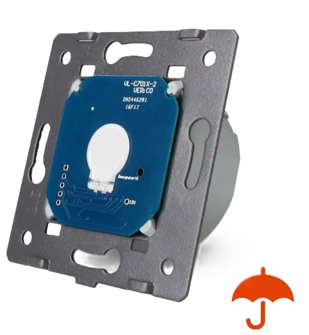 Фото Механизм сенсорный выключатель 1 сенсор с защитой от брызг Livolo