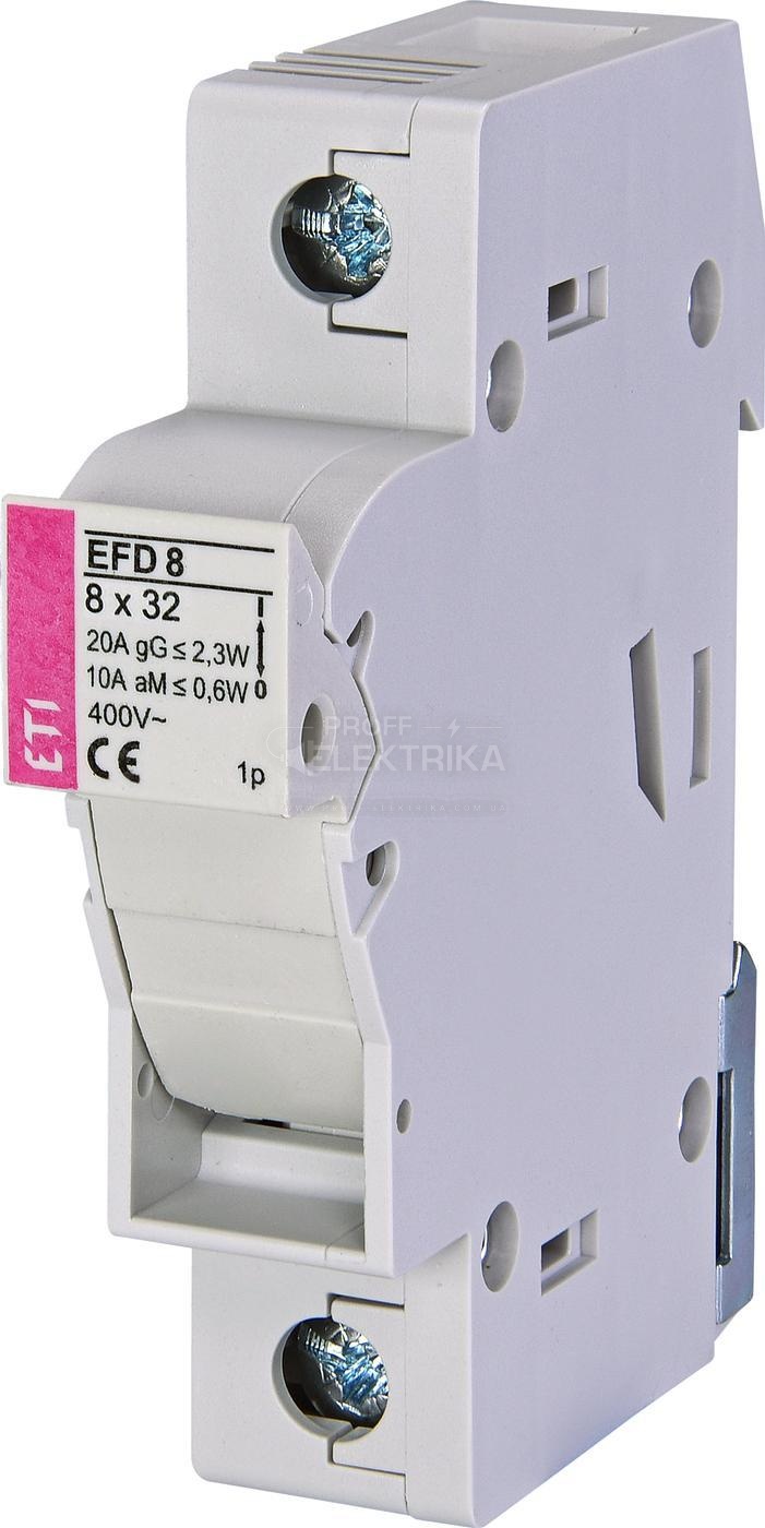 Фото роз'єднувач EFD 8 1P 20A 400V AC ETI