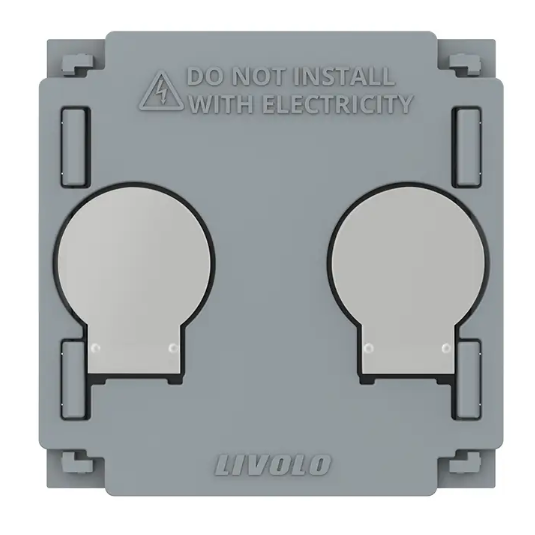 Фото 2 Механізм сенсорний прохідний/перехресний вимикач 2 каналу Wi-Fi Livolo