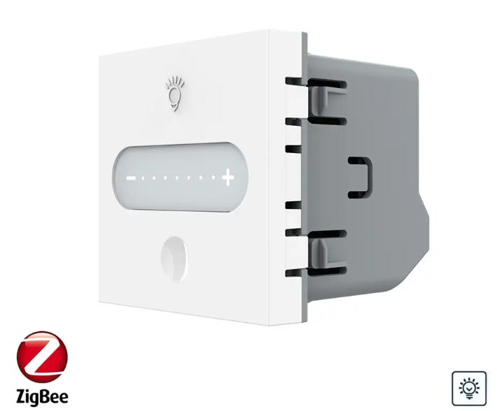 Фото Розумний механізм сенсорний димер білий Livolo