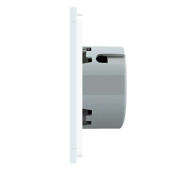 Фото 3 Сенсорний вимикач 4 сенсора 1-1-1-1 біле скло Livolo