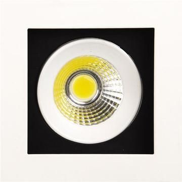 Фото Світильник врізний квадрат COB 8W 2700K HL6721L HOROZ