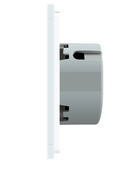 Фото 3 Умный сенсорный ZigBee выключатель 4 сенсора 1-1-2 белое стекло Livolo