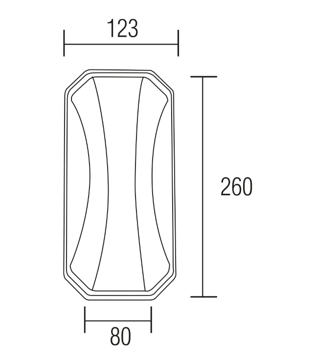Фото 2 Світильник садово-парковий TANGO 24W 4200K чорний HOROZ 076-064-0024-010