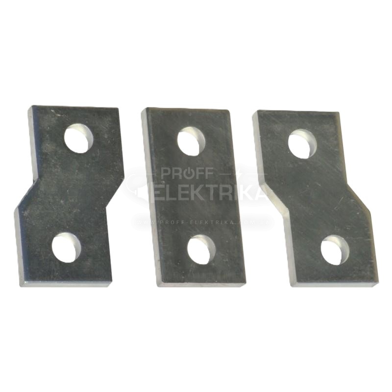 Фото Шина перехідник 400А луджена мідь комплект 3 шт ElectrO