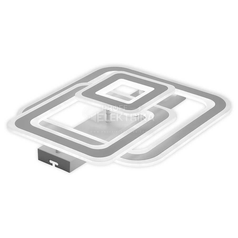 Фото 2 Светильник LED smart PHANTOM пульт 120W белый квадрат Violux 220545