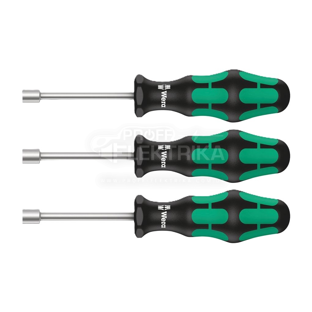 Фото Набор отверток для монтажа смесителей WERA 395 HO/3 05134275001