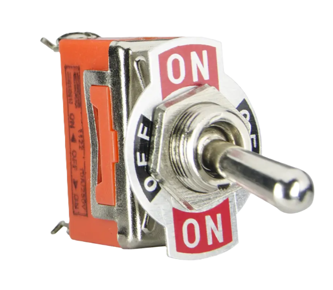 Фото Тумблер 2полюсный 2 контакта 1021 ON - OFF