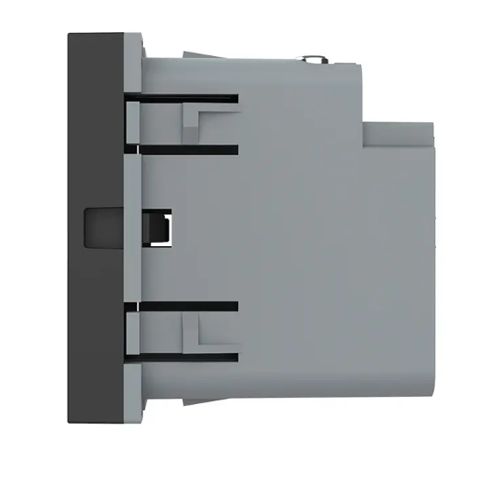 Фото 3 Механізм розетка USB Type-C з Power Delivery 45W чорний Livolo