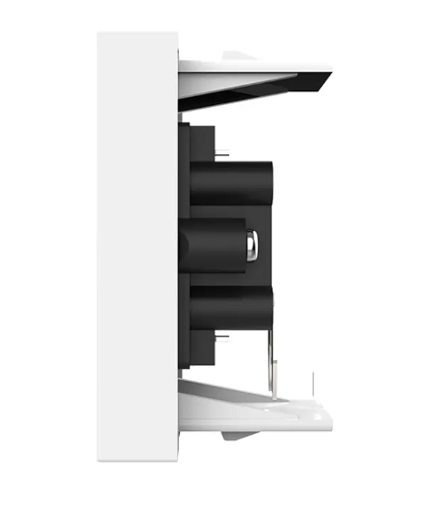 Фото 3 Механизм розетка RCA аудио белый Livolo