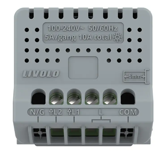 Фото 4 Механизм сенсорный димер 2 сенсора Livolo