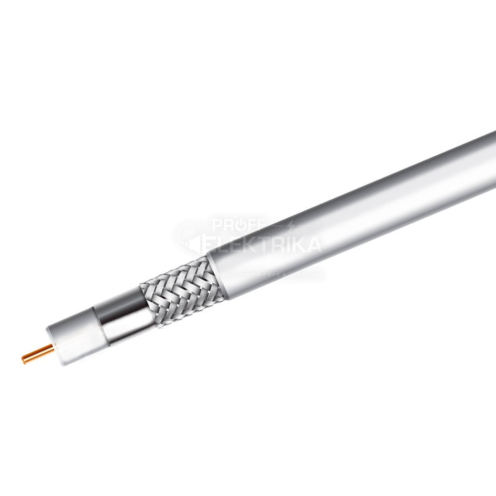 Фото Кабель FinMark RG-6 F 690Cu white KLM 100м=1бхт