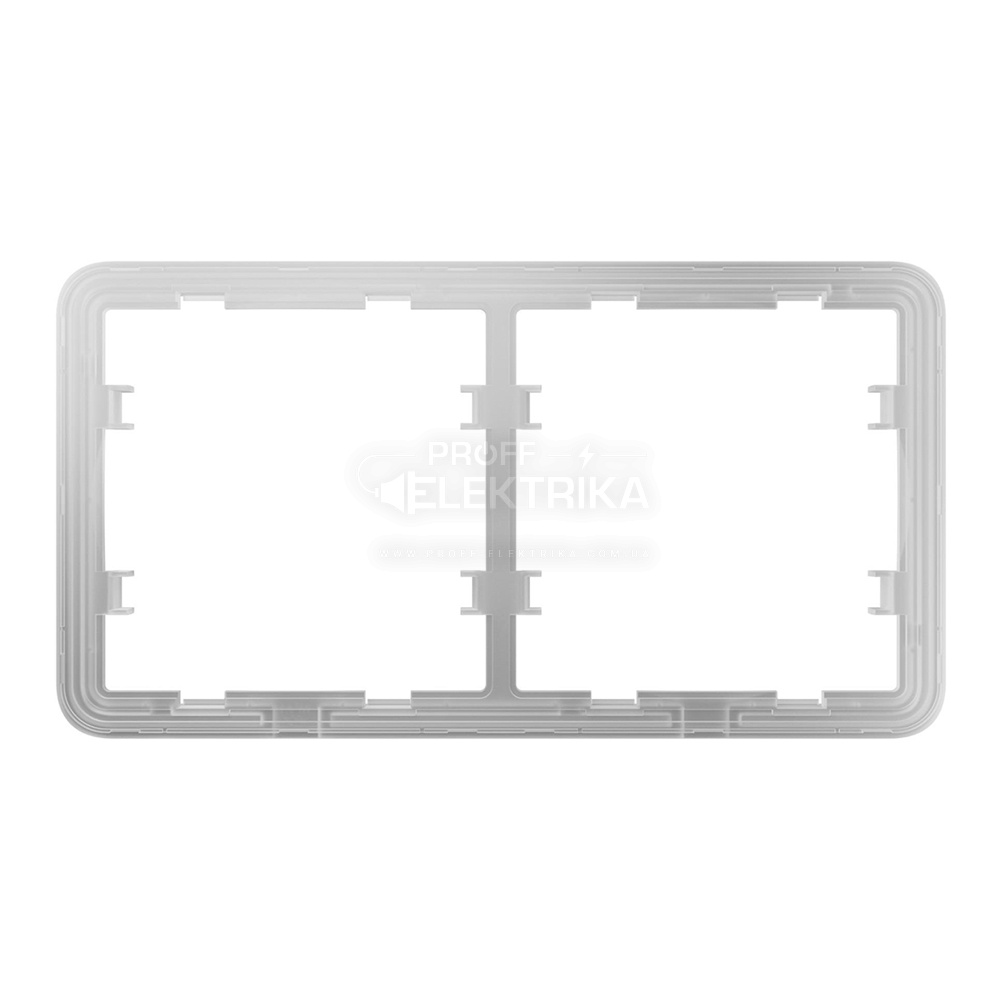 Фото Рамка для двух выключателей Ajax Frame (2 seats)