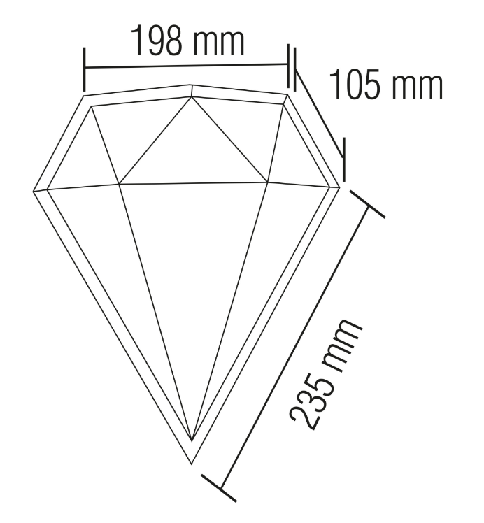 Фото 2 Светодиодный светильник садово-парковый CARAT 12W HOROZ 076-071-0012-010