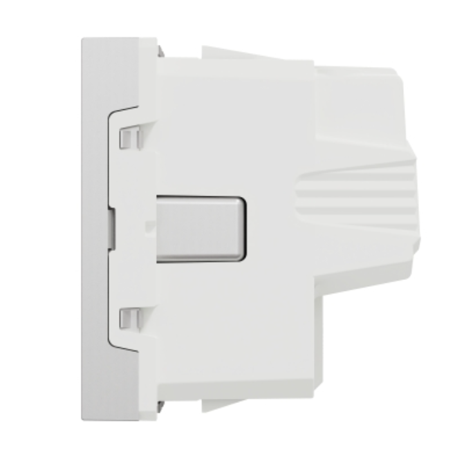 Фото 2 Розетка із заземленням зі шторками гвинтовий затискач 16 А алюміній UNICA NEW Schneider Electric