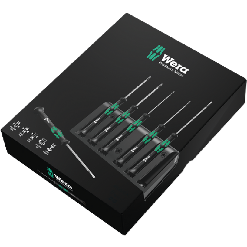Фото 3 Набір викруток для електронників WERA 2035/6 A 05118150001