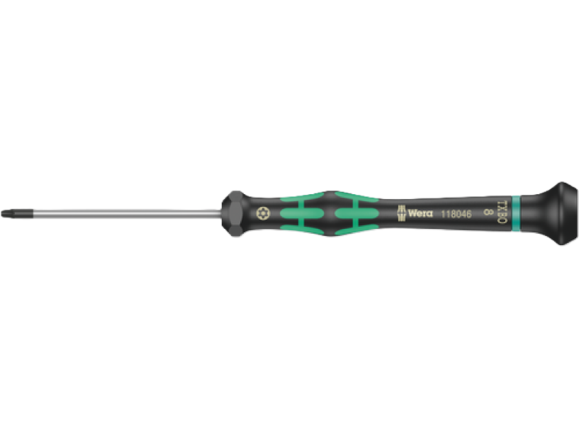 Фото Викрутка TORX BO для електронників WERA 2067 05118046001 TX8×60 мм
