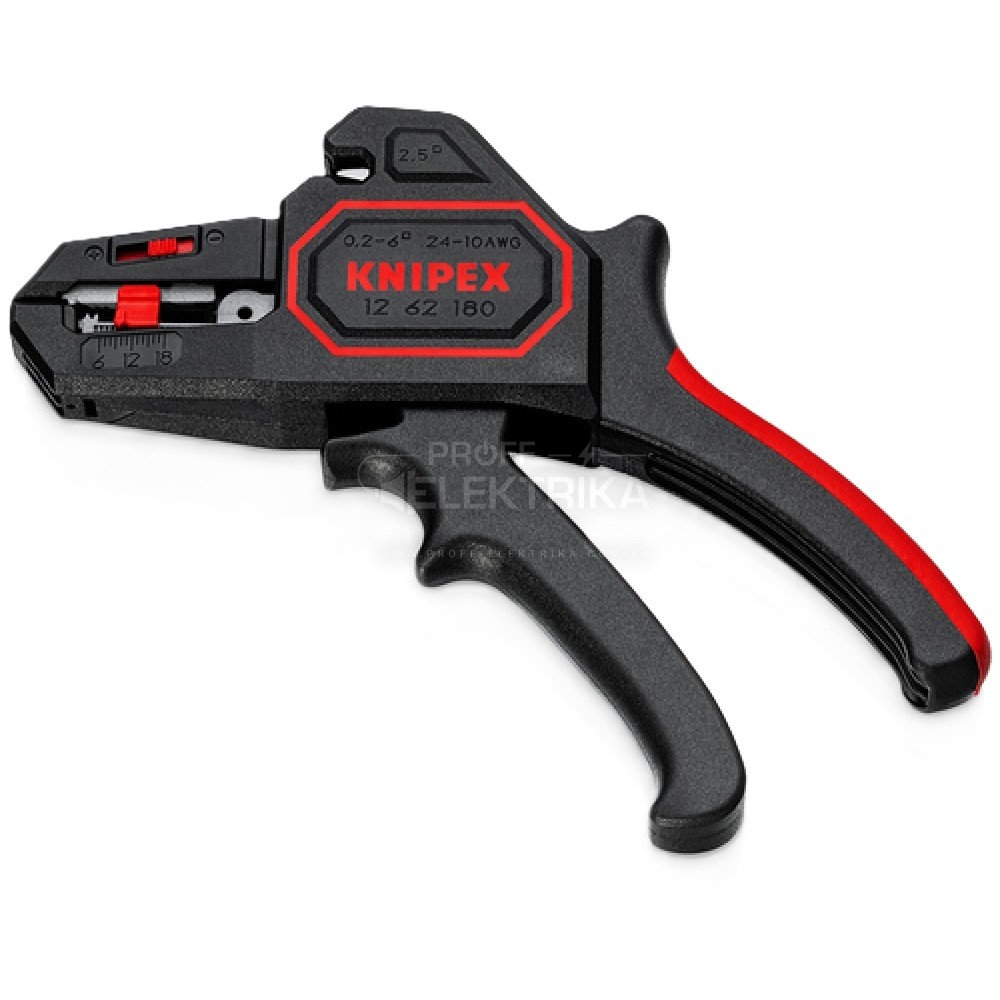 Фото Автоматический инструмент для удаления изоляции KNIPEX 12 62 180 N