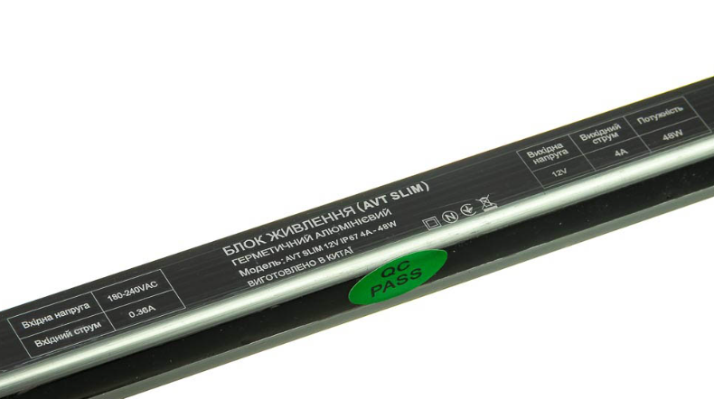 Фото 2 Блок живлення герметичний 12V 48W 4A IP67 SLIM
