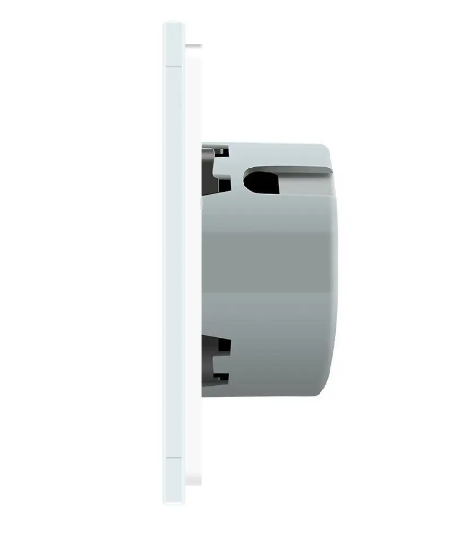 Фото 3 Комплект сенсорний прохідний димер 1 сенсор біле скло Livolo