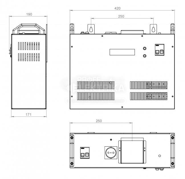 Фото 3 Стабілізатор напруги Volter™-27 птс (3*9)