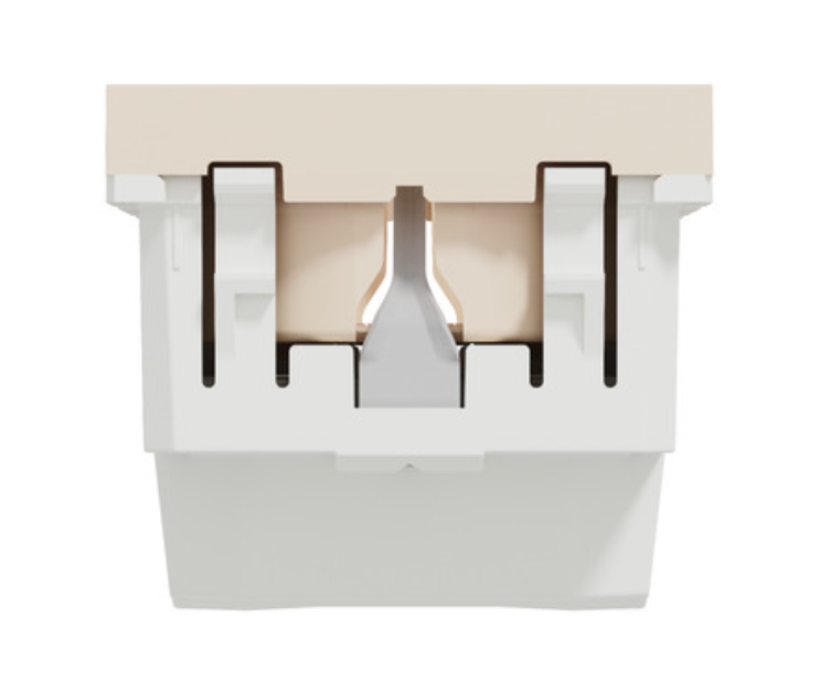 Фото 2 Розетка с заземлением без шторок 16А бежевий винтовой зажим UNICA NEW Schneider Electric