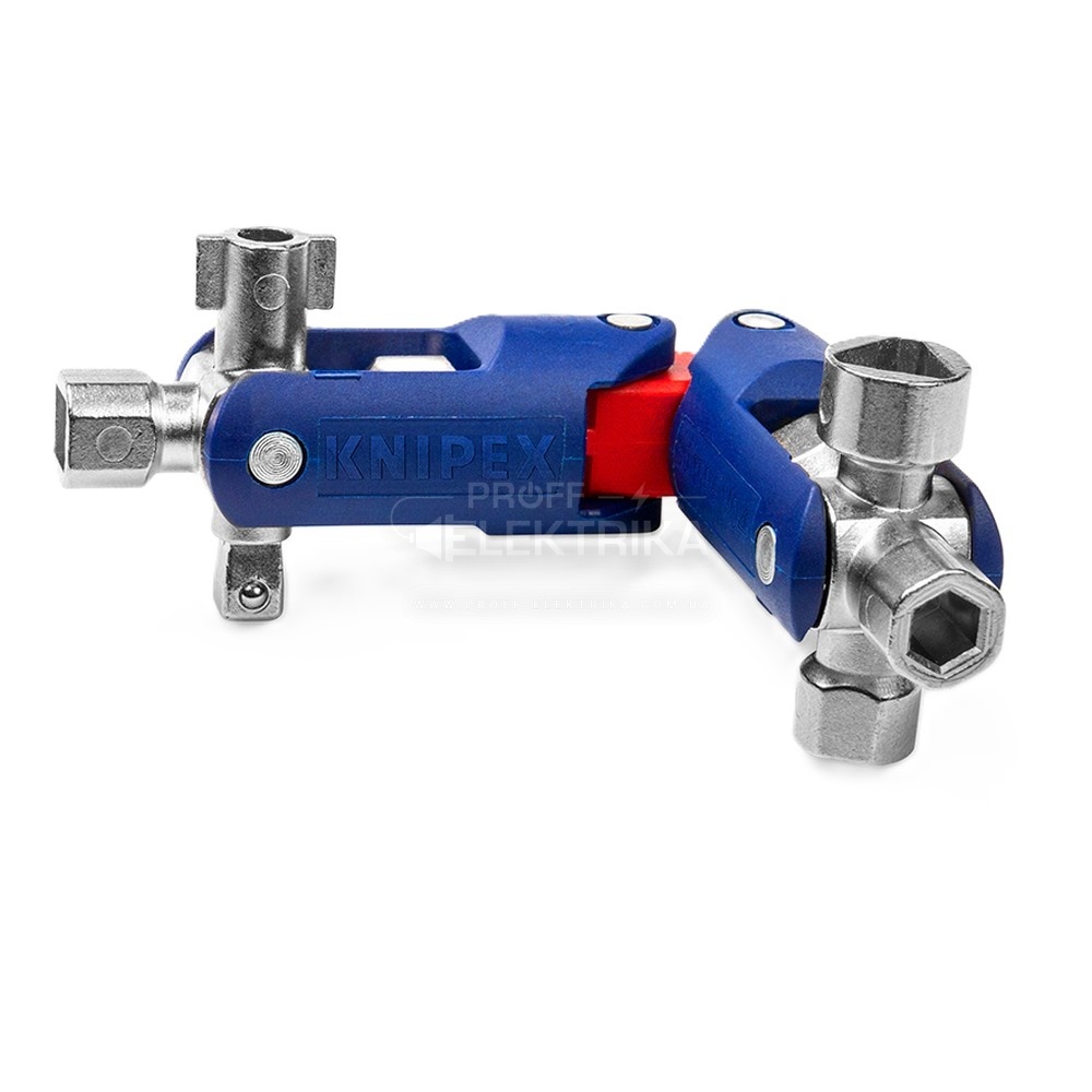 Фото 2 Універсальний ключ KNIPEX JointKey Quadro 00 11 06 V04