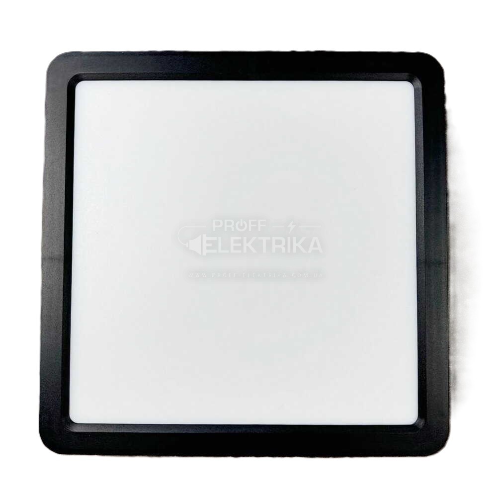 Фото 2 Светильник LED MILLENNIUM 26W 5000K квадрат черный Violux 352226