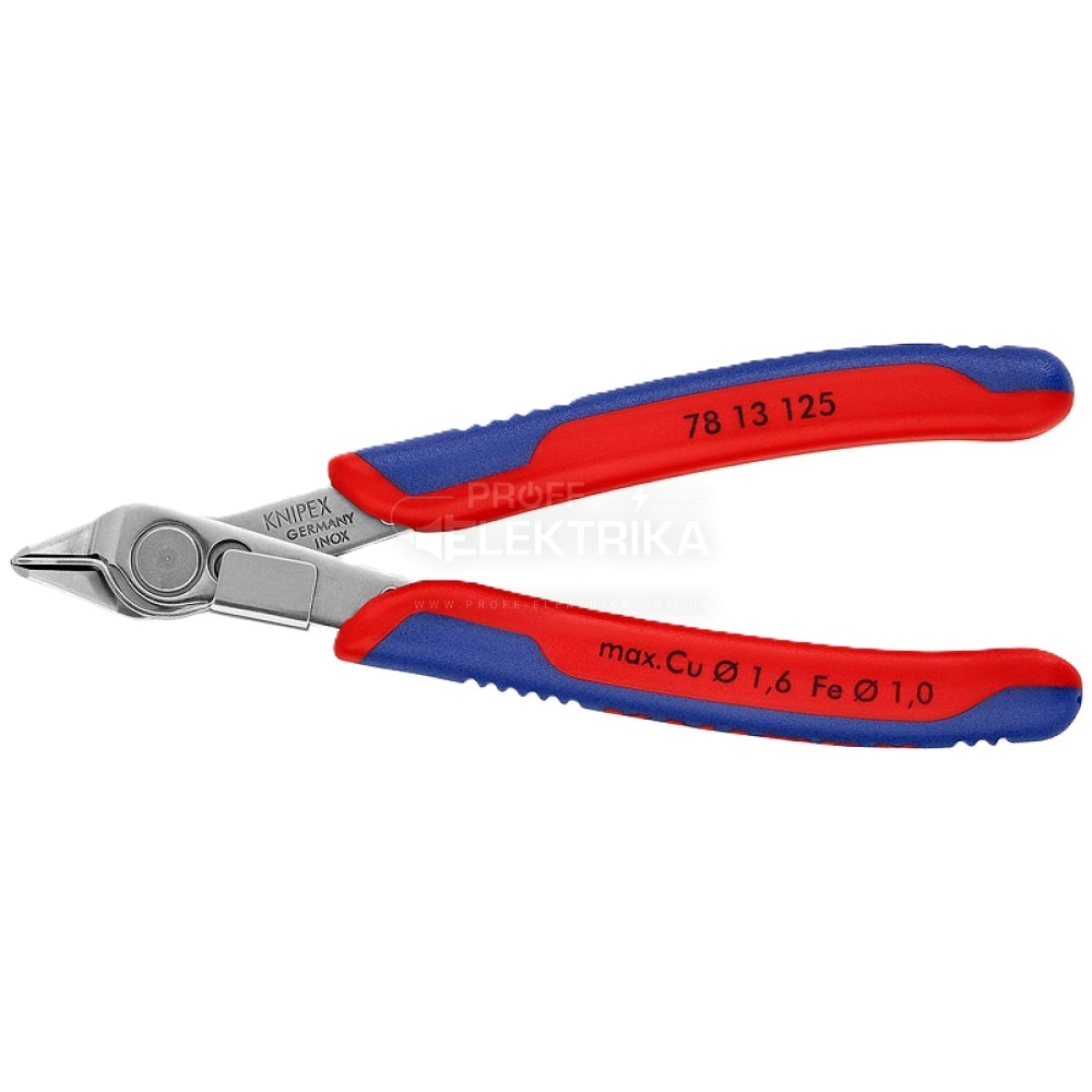 Фото Кусачки Electronic Super Knips KNIPEX 78 13 125
