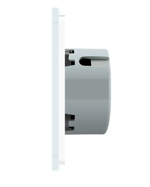 Фото 2 Сенсорный диммер 1 сенсор белое стекло Livolo