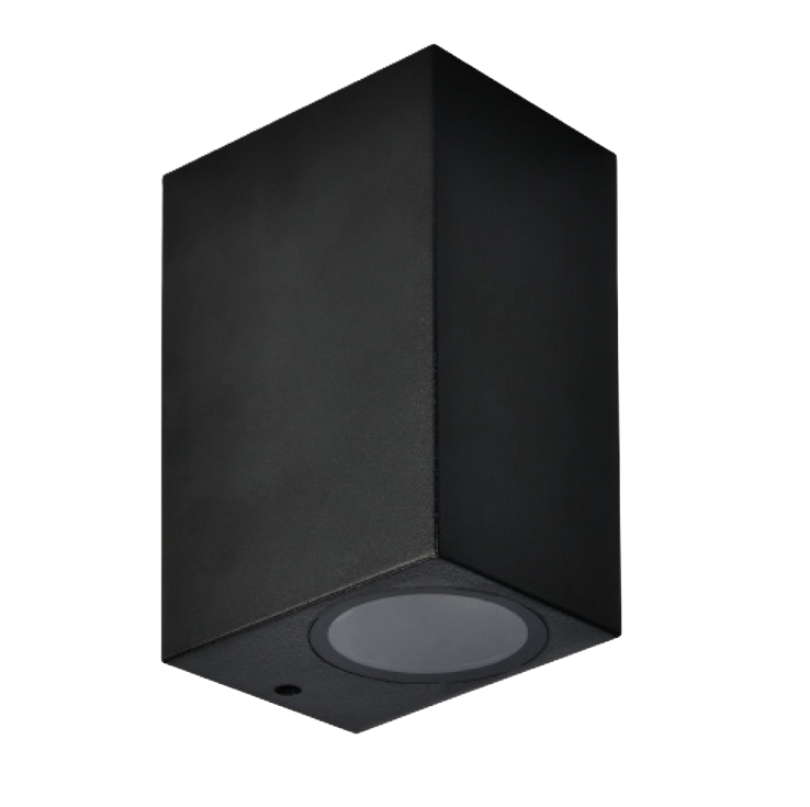 Фото Светодиодный светильник садово-парковый MAMBA-SQ GU10 2x35W HOROZ 076-067-0001-010