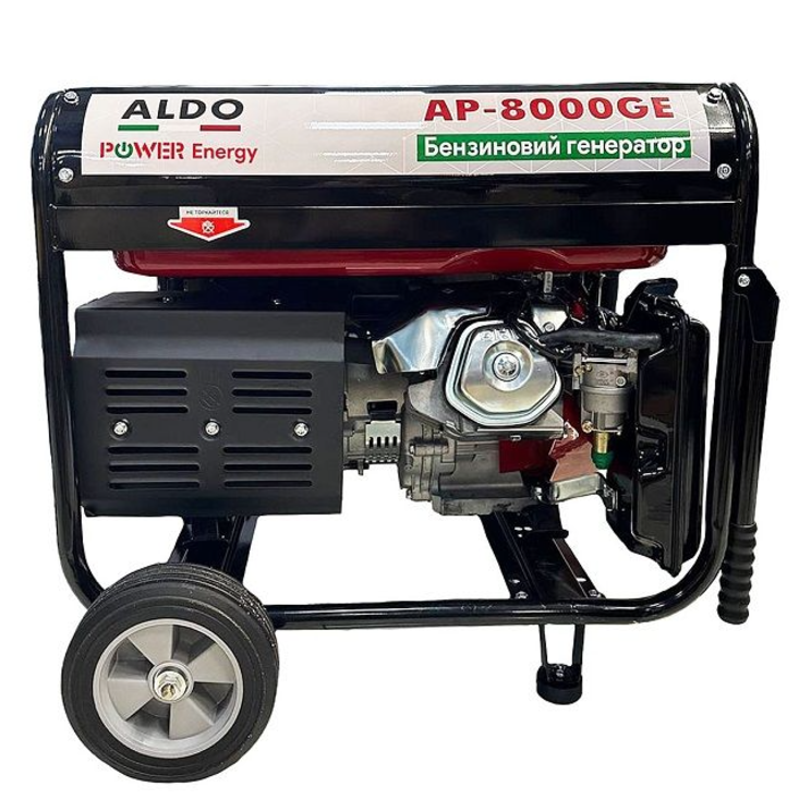 Фото 2 Генератор бензиновый ALDO AP-8000GE (100% медь)
