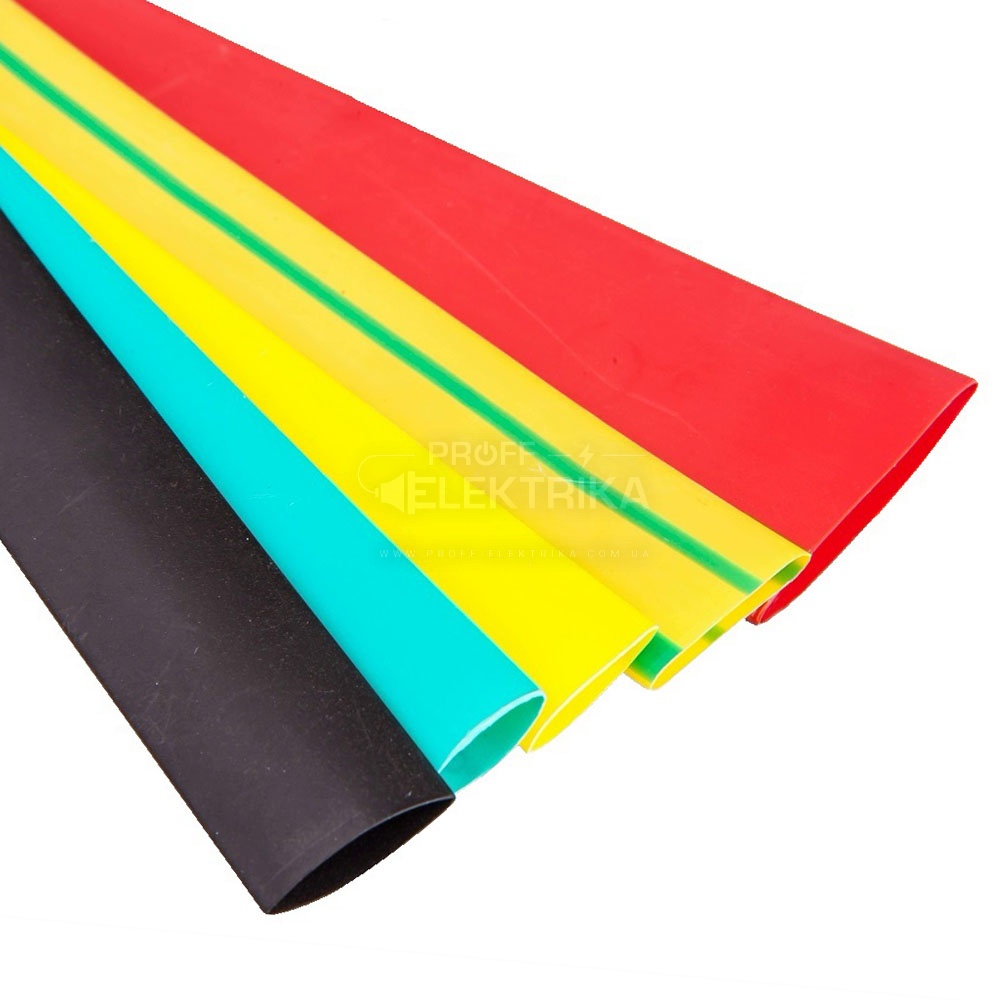 Фото Термоусадочная трубка d-28 желтая 1м Takel