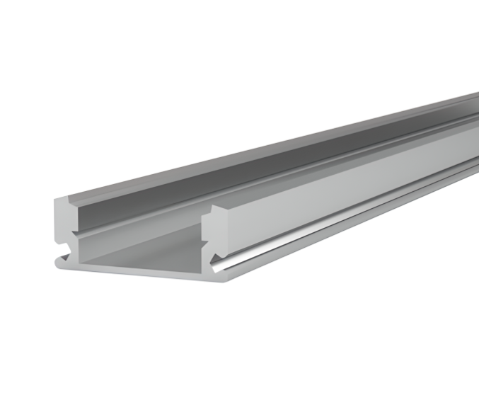 Фото 2 ПФ 19 врезной анодированный 2м + рассеиватель