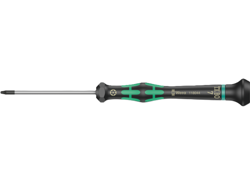 Фото Викрутка TORX BO для електронників WERA 2067 05118044001 TX7×60 мм