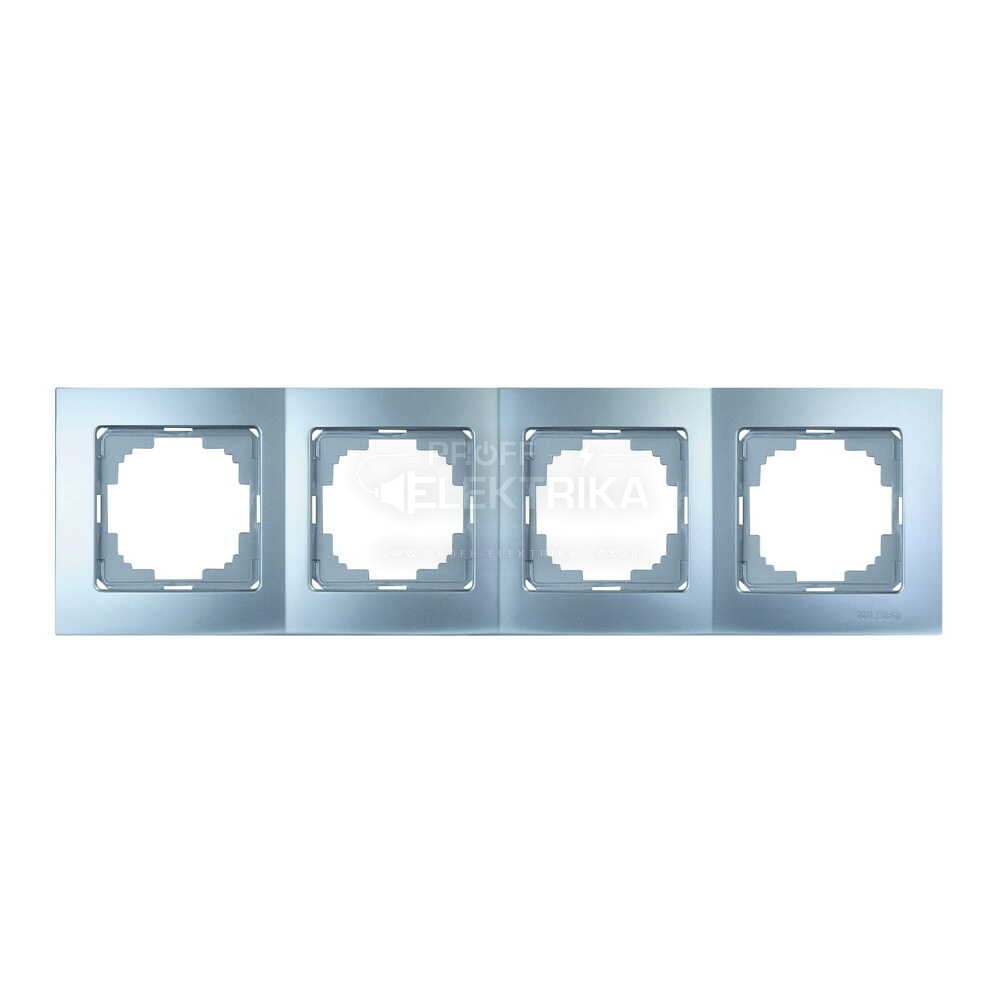 Фото Рамка 4 поста Серебро Touran