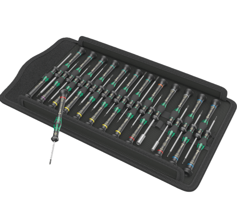 Фото 2 Набор микроотвёрток Kraftform Micro Big Pack 1 для электронщиков 05134000001