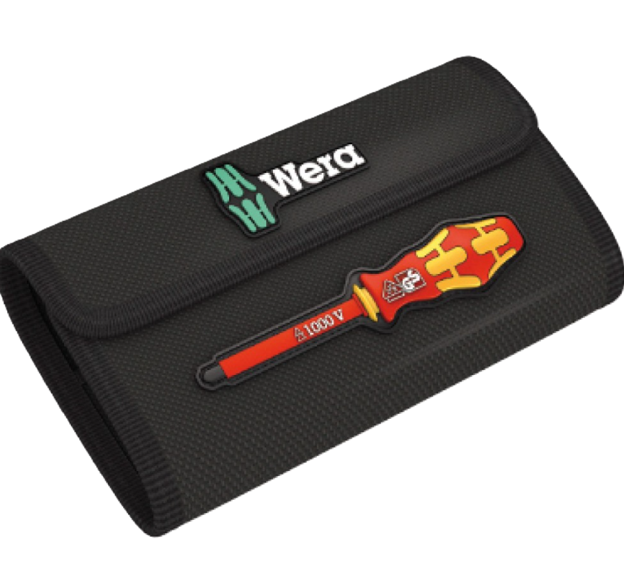 Фото 2 Викрутка зі змінними насадками WERA Kraftform Kompakt VDE 7 Universal 2 TIE Pozidriv PZ 05006601001