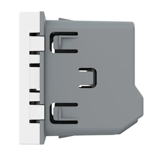 Фото 3 Механизм сенсорный проходной/перекрестный выключатель Sense 1 сенсор белый Livolo