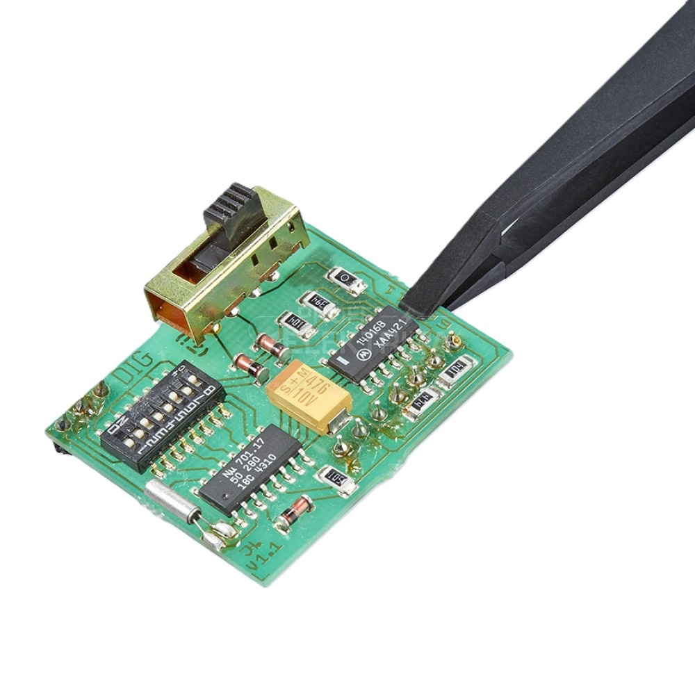 Фото 3 Пінцет пластиковий антистатичний KNIPEX 92 09 04 ESD прямий