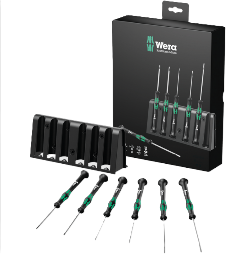 Фото 2 Набір викруток для електронників WERA 2035/6 A 05118150001