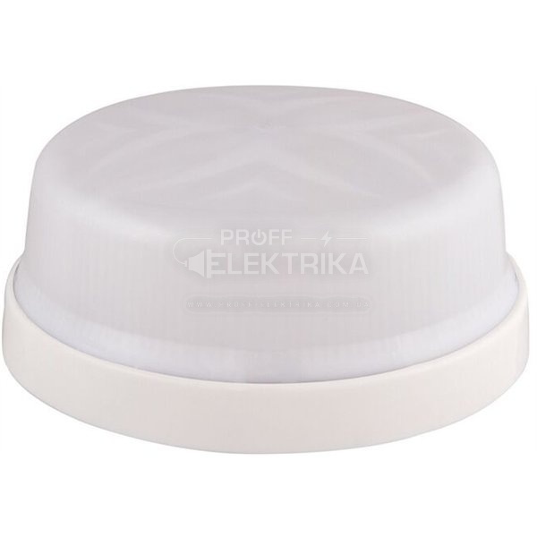 Фото Светильник пластиковый белый Е-27 20W IP20 ERKA