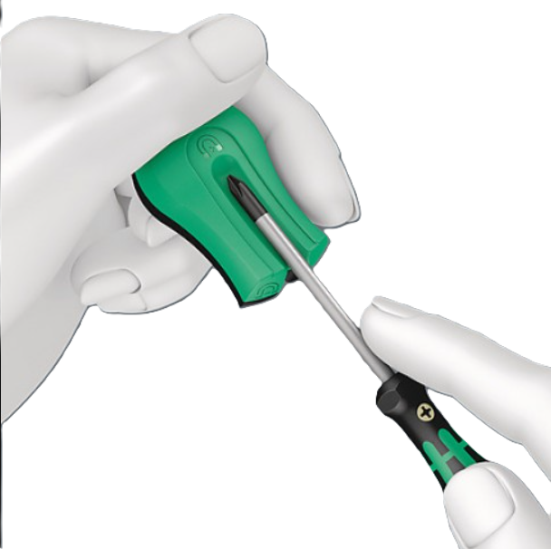 Фото 2 Приспособление для намагничивания и размагничивания инструментов WERA 9500 05033404001