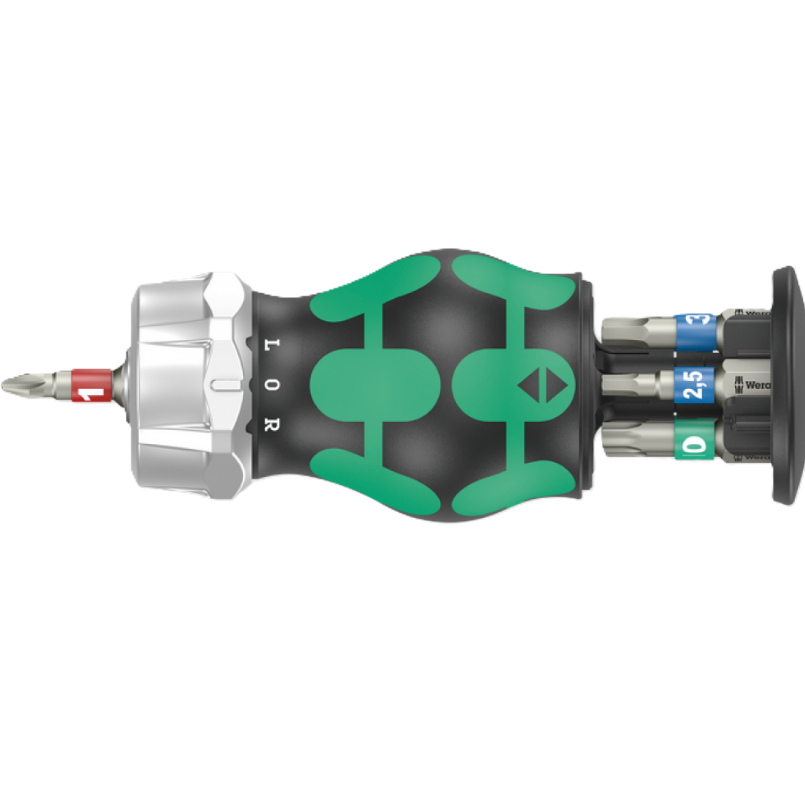 Фото Ручка битоутримувач з тріскачкою WERA Bicycle Set 5 05004185001